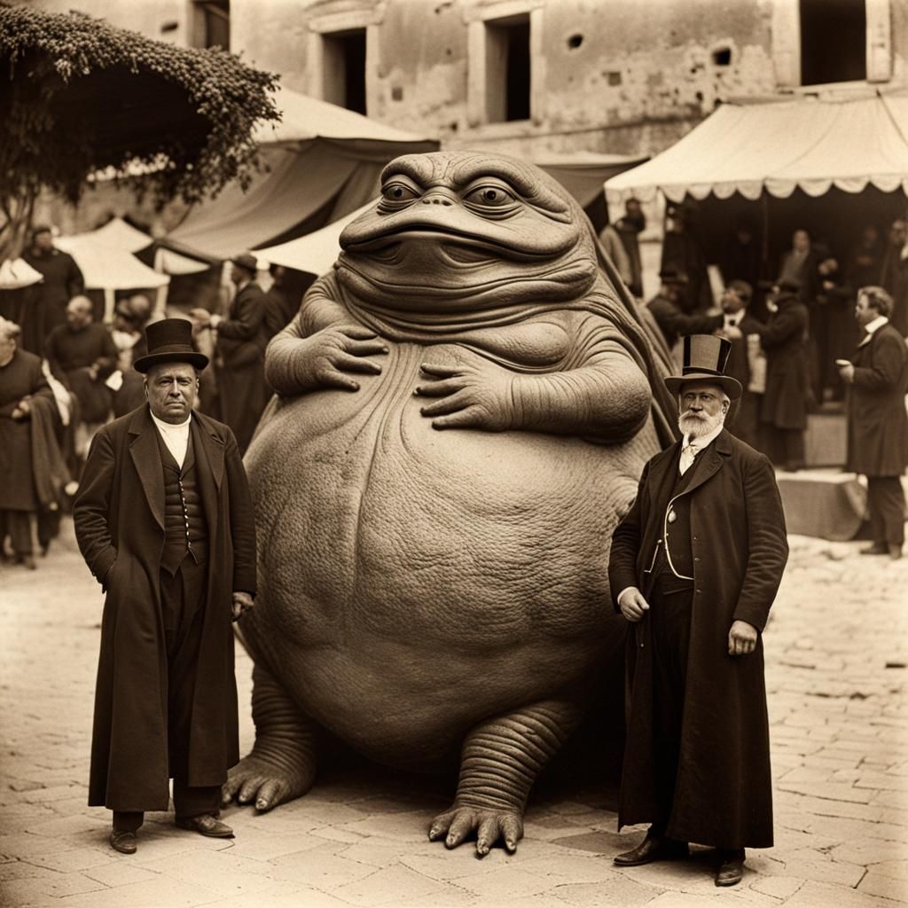 Jabba the Hutt Visits Split, Croatia, 1895