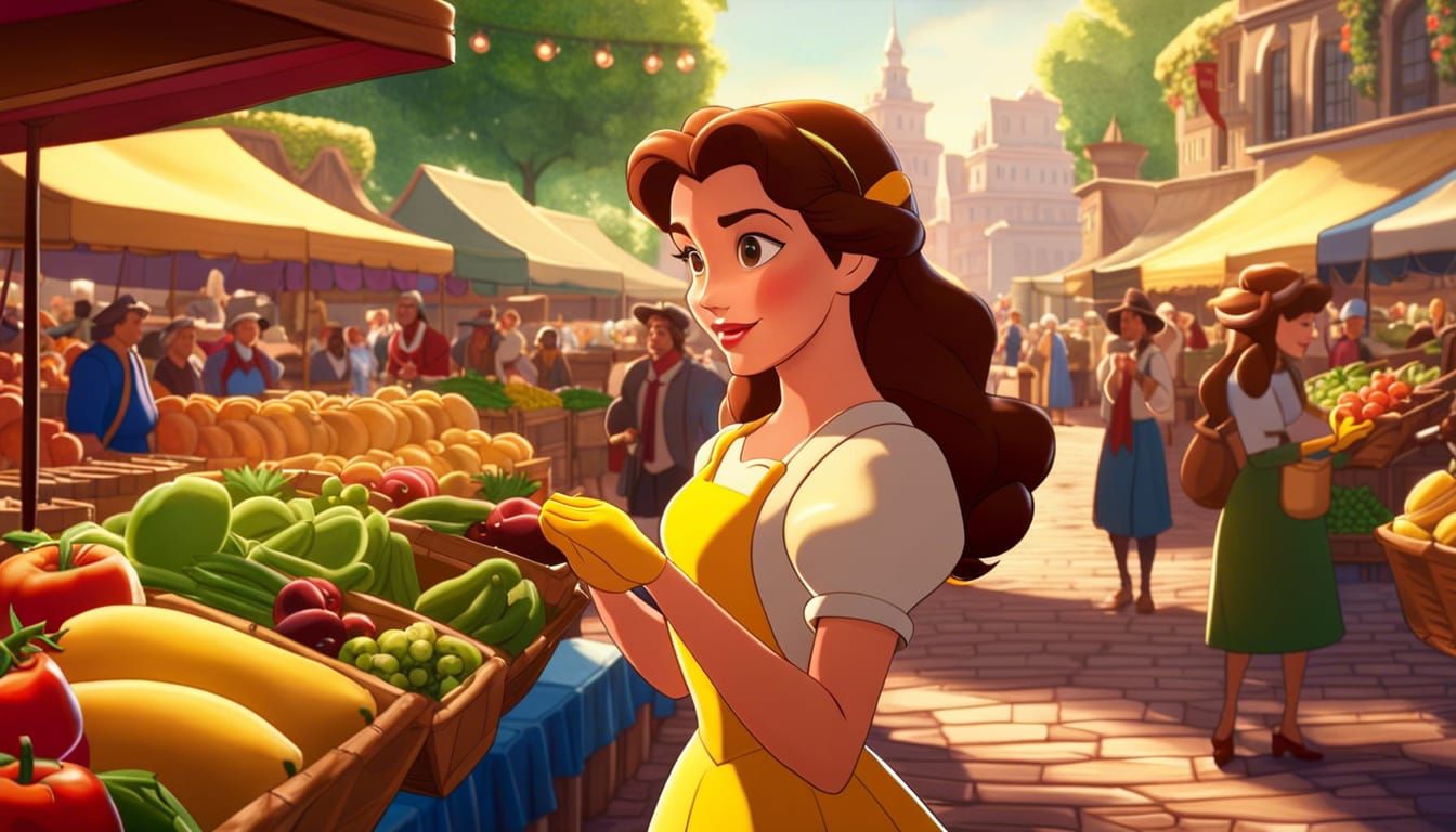 Shopping at a Disney Farmers Market (2)