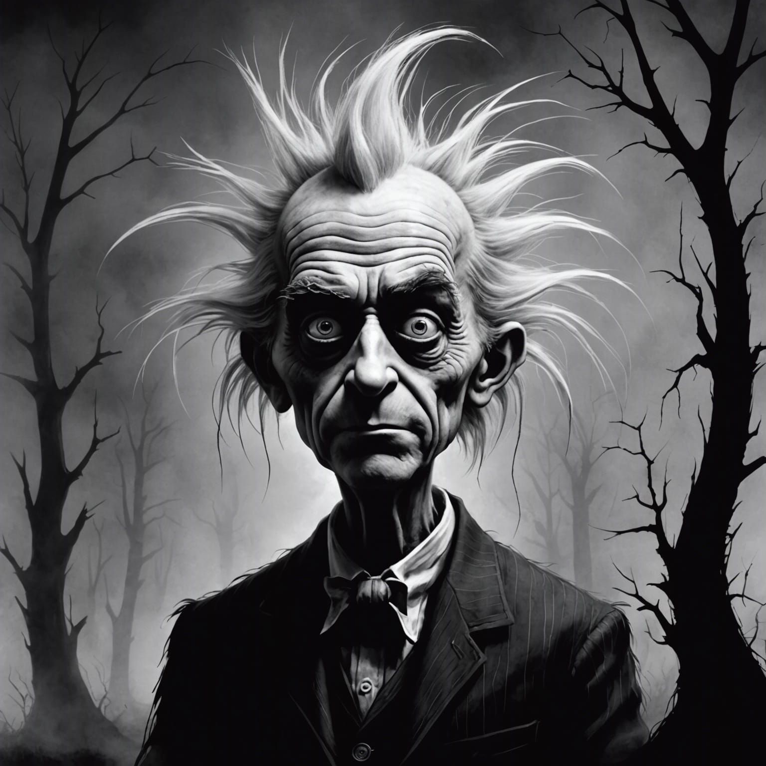 Grimdark Art Inspired by Seuss and Gammell