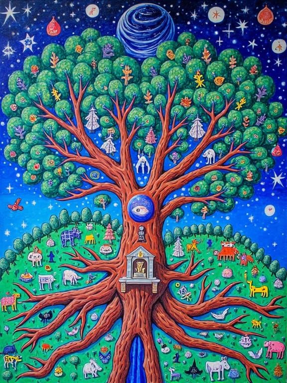 Yggdrasil, Zoo, art Brut