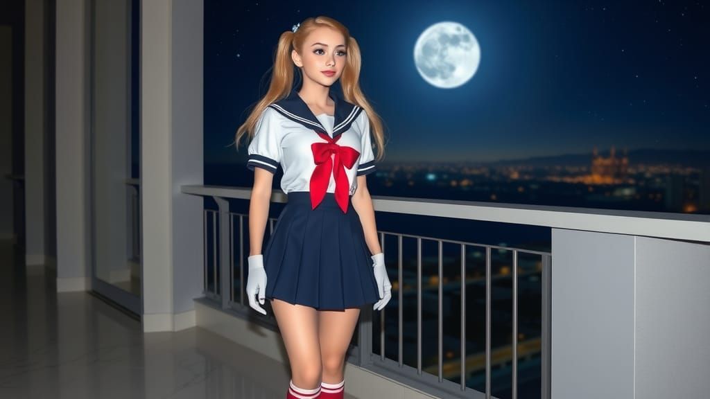 Sailor Moon as a Real Girl