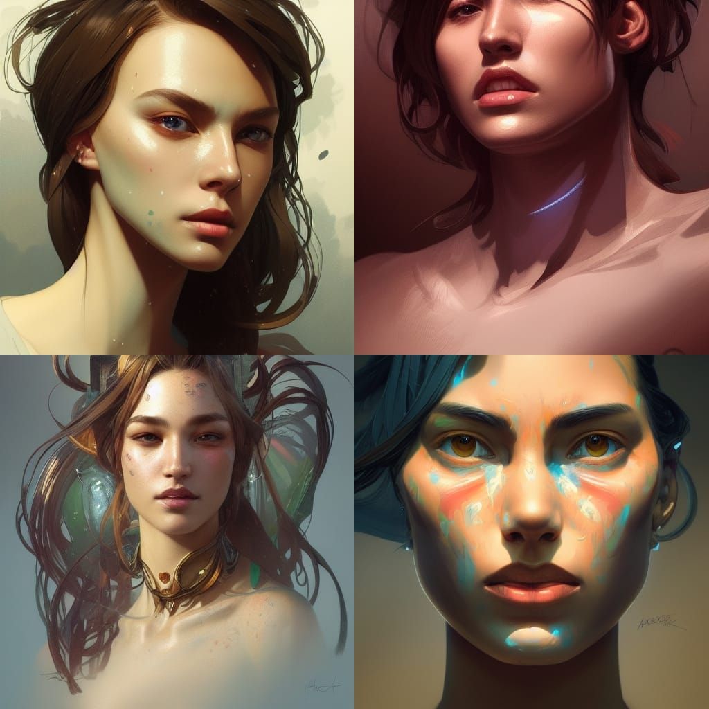 Detailed Portrait in Unreal Engine 5 Style