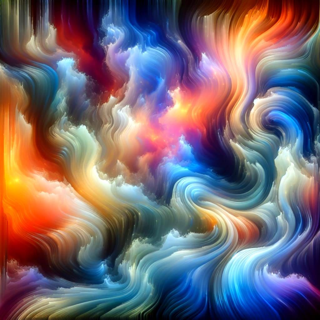 organic and spiritual abstractions