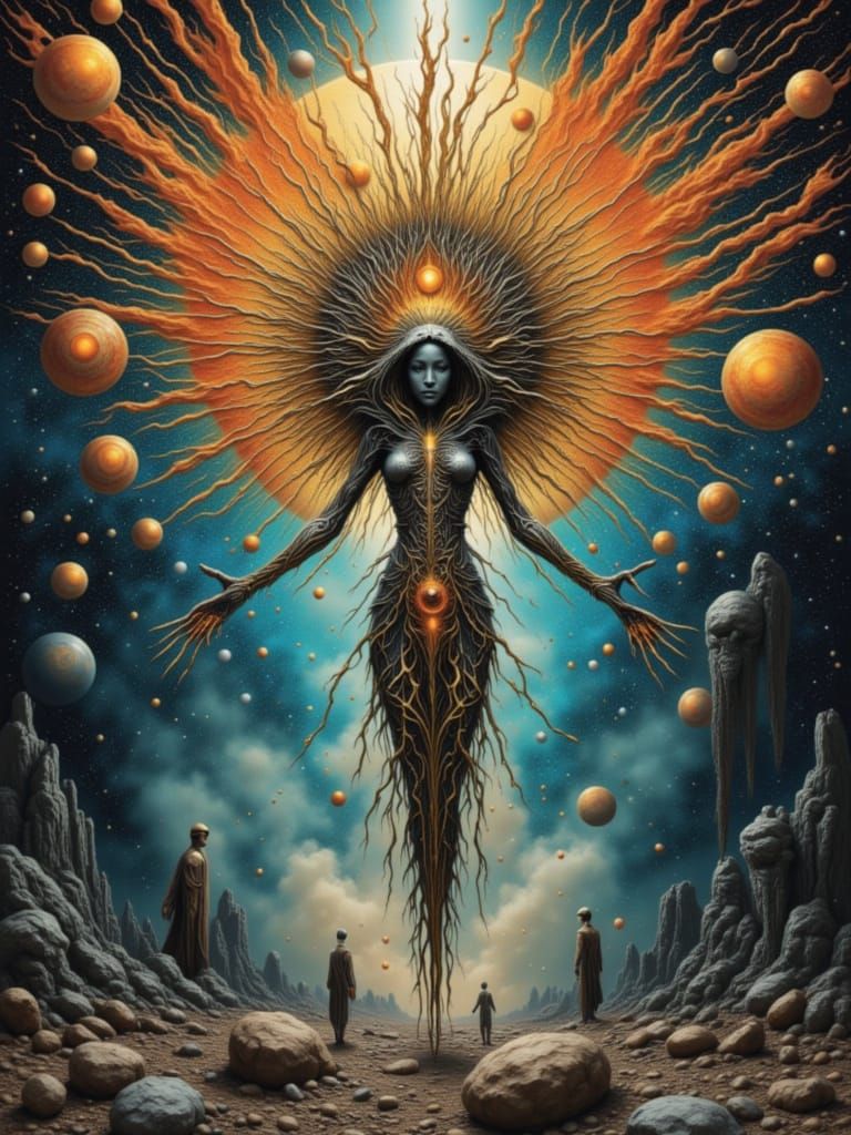 She who governs her gravity allows only gentle arrivals.