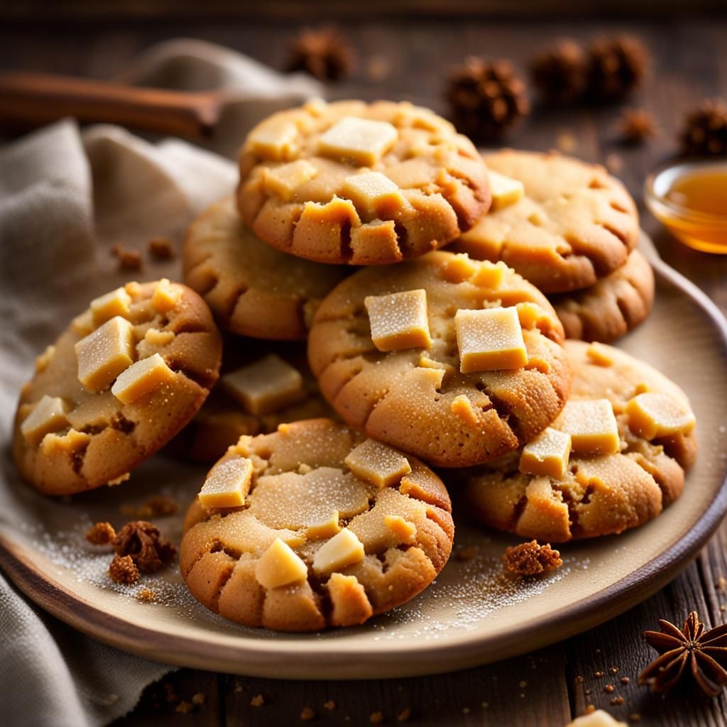 Warm Spiced Honey Butter Cookies, Fresh from the Oven