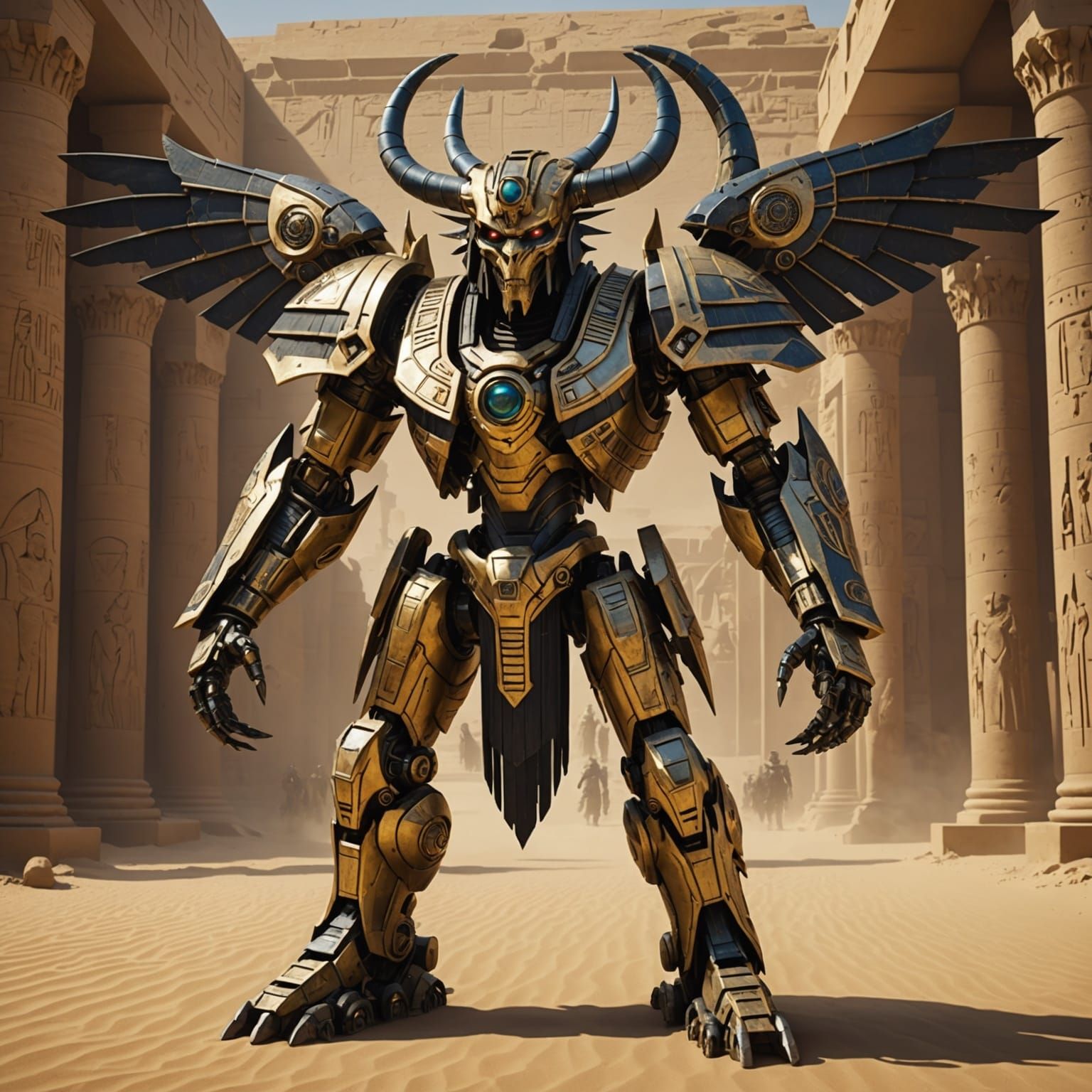 Egyptian mecha