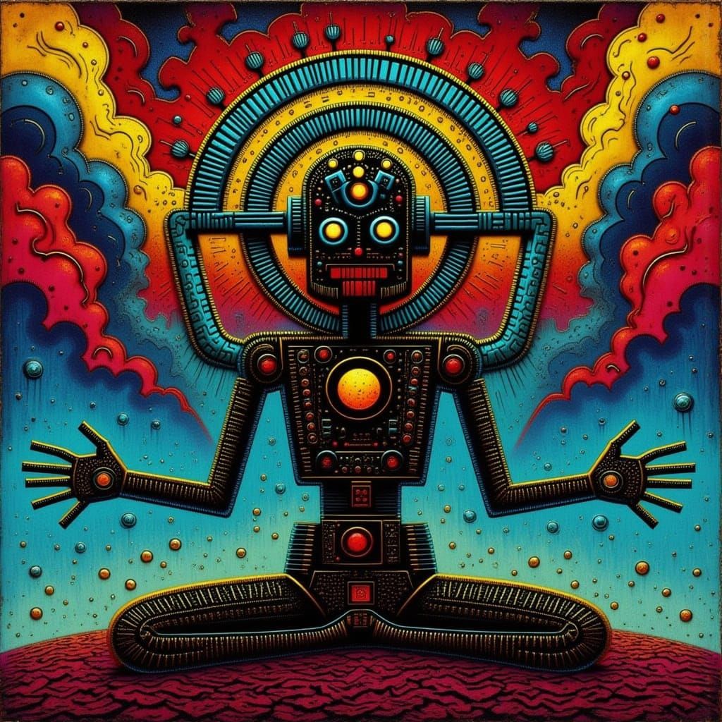 <lora:Earth and enamel:1.0> <lora:KILL-BOT 000:1.0>