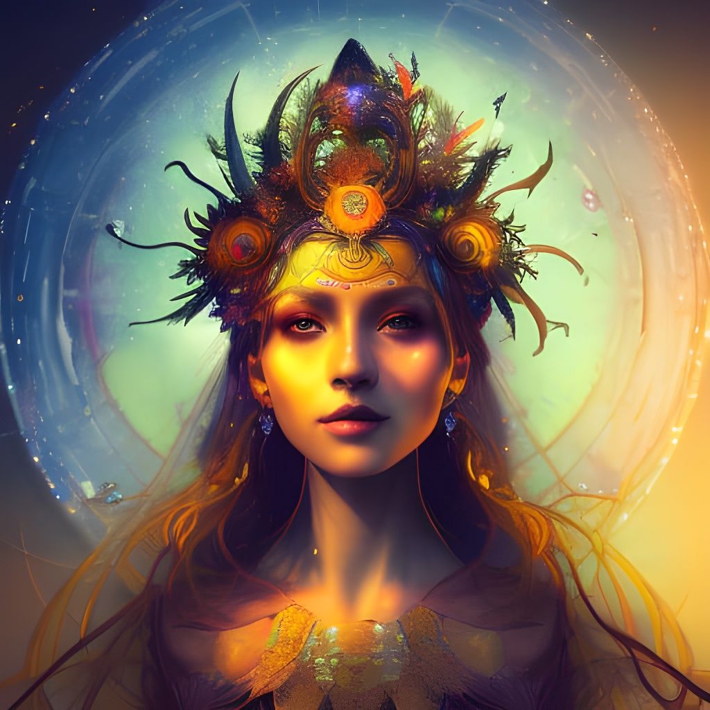 Solarpunk Goddess [Revised]