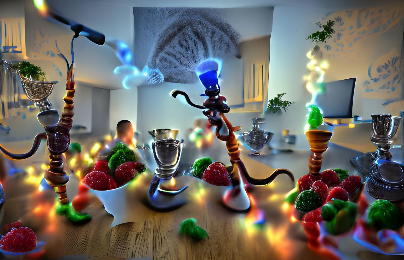 Magic Hookah with Volumetric Lighting in Unreal Engine
