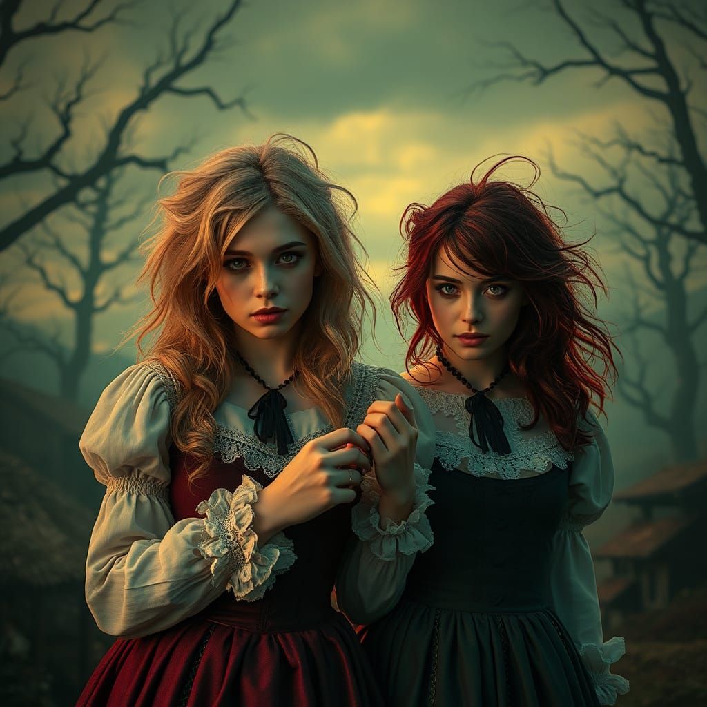 Gothic Twins Solve a Neon Murder Mystery