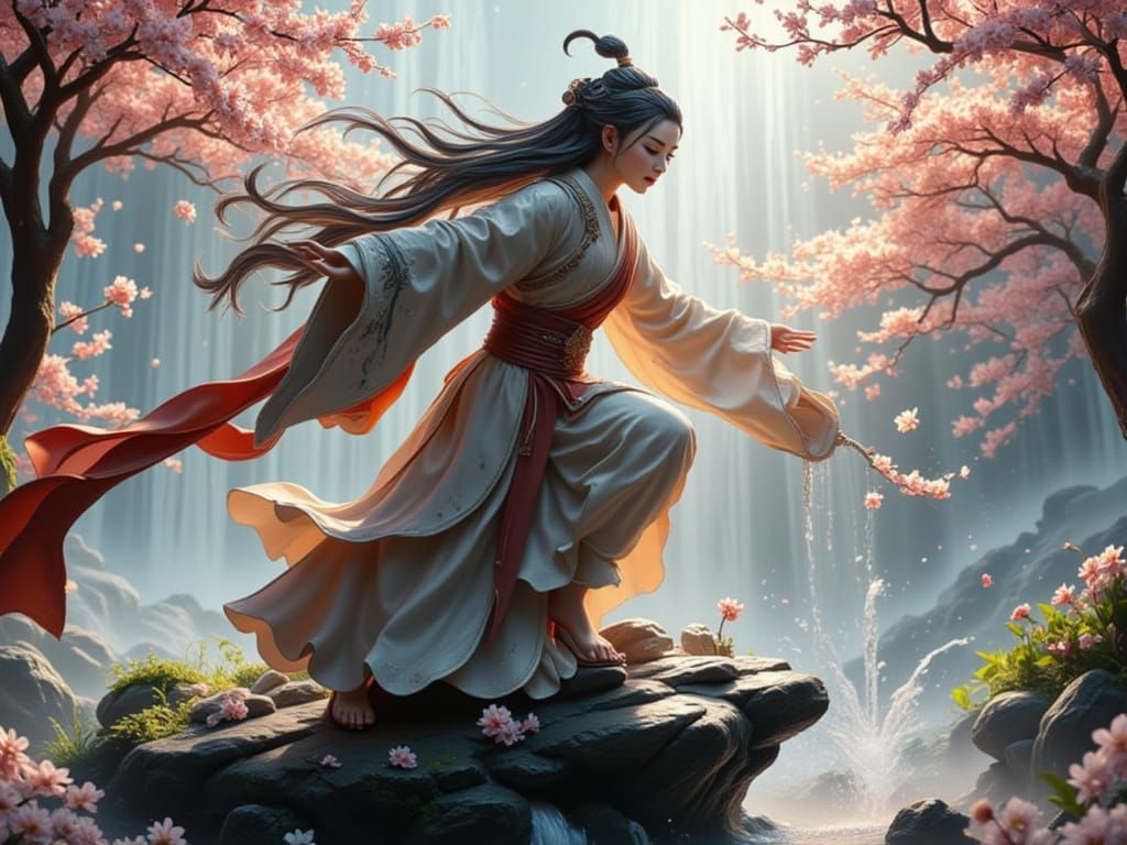 <lora:WuxiaFluxV0001:1.0>