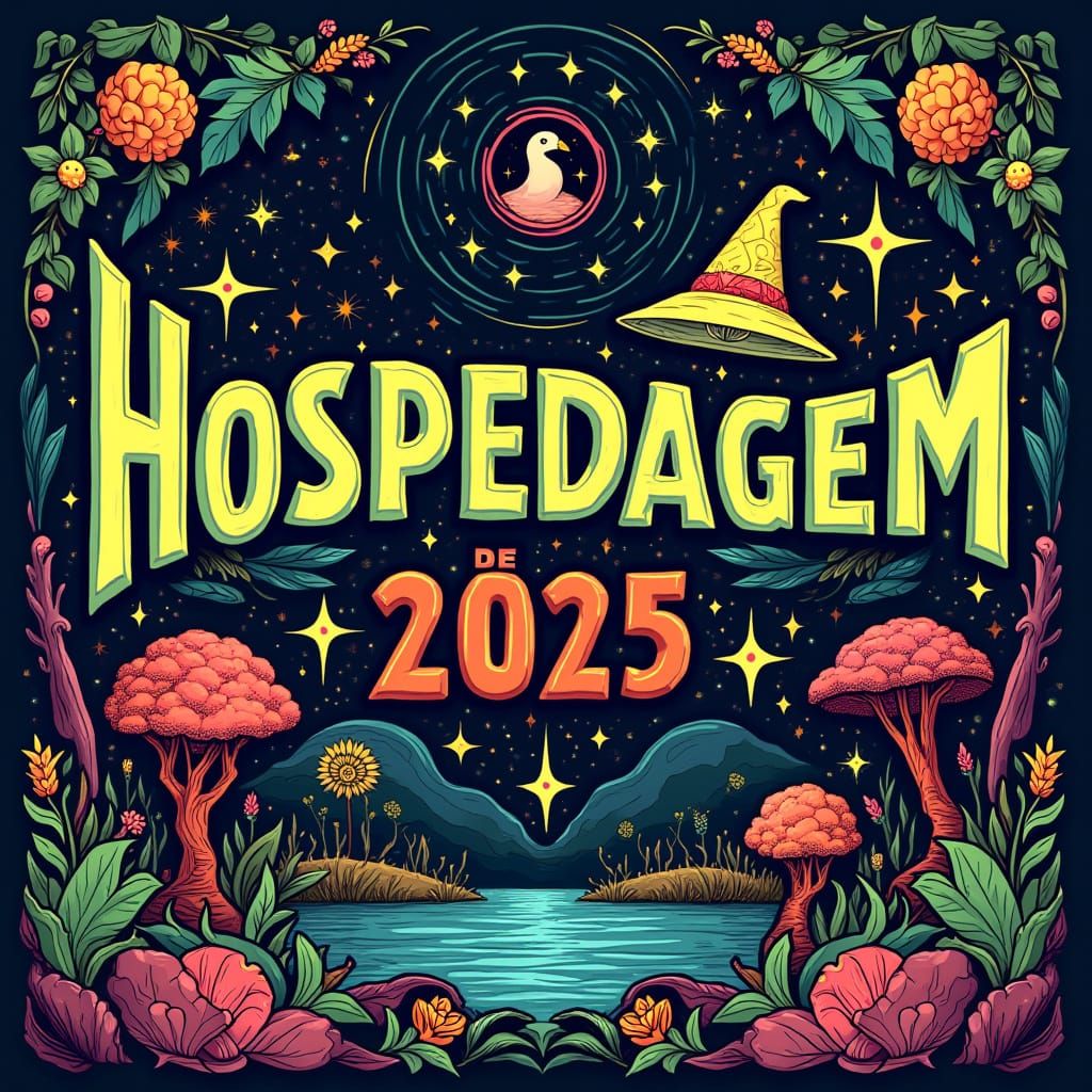 Psychedelic Convention Sign - Paranapiacaba 2025