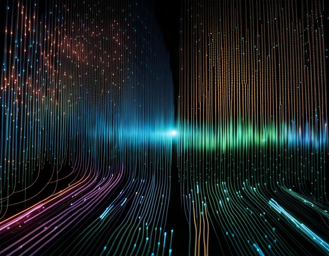Bioluminescent Data Streams in Digital Matrix