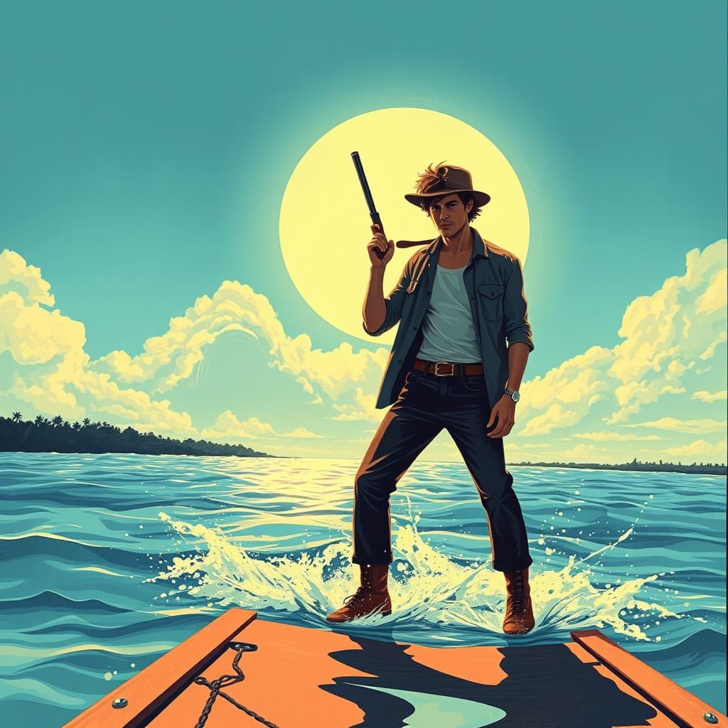 Tom Sawyer in Miami Vice Style