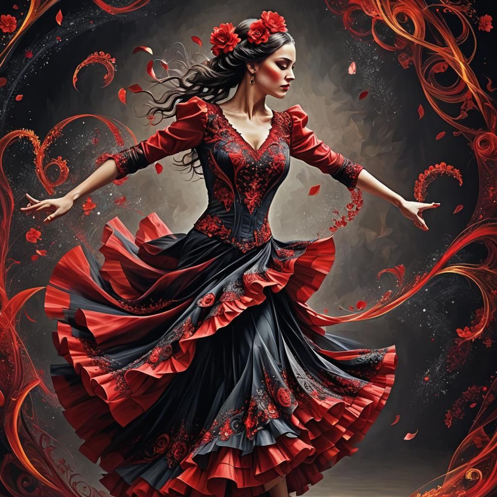 Red dancer