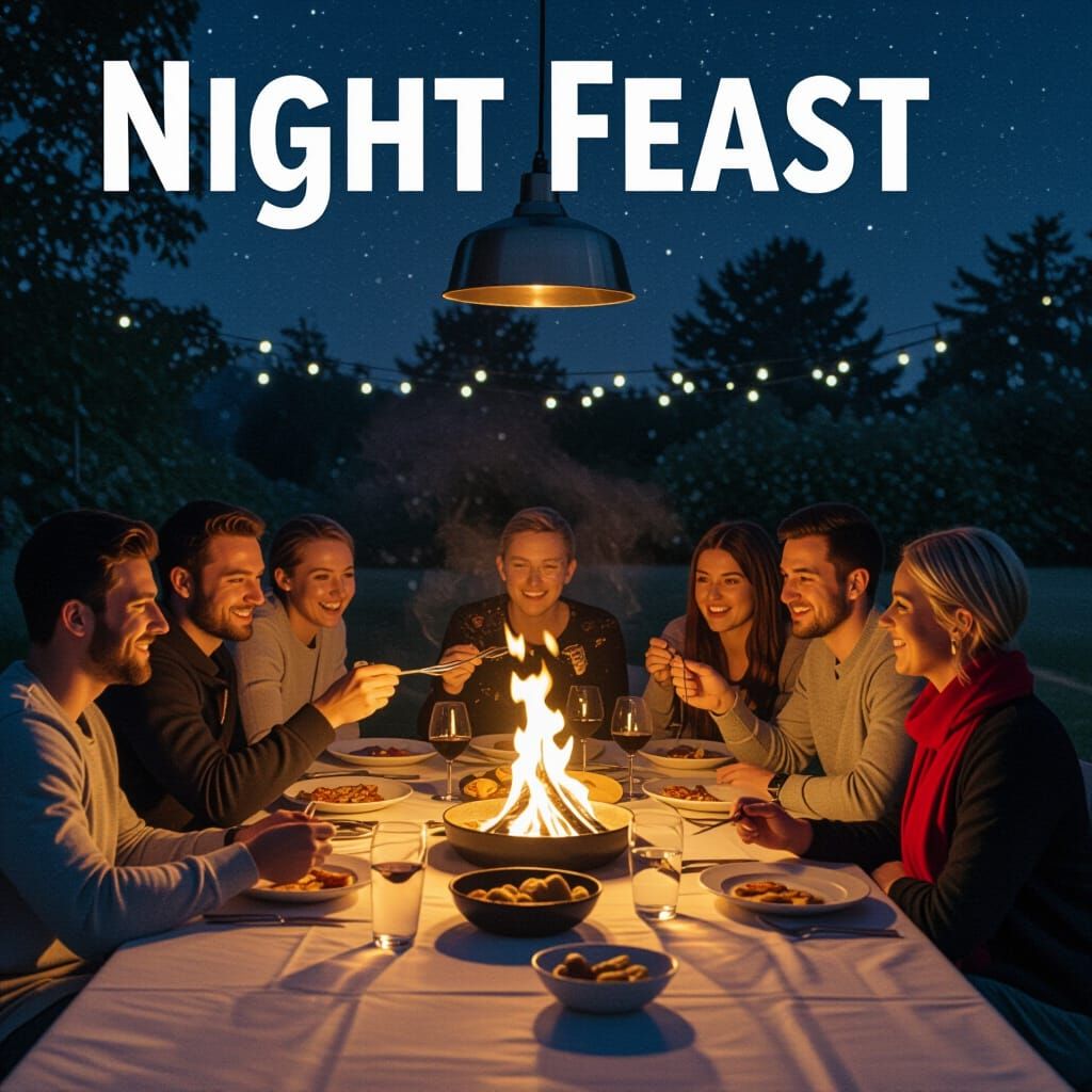AI Generated Image: Night Feast