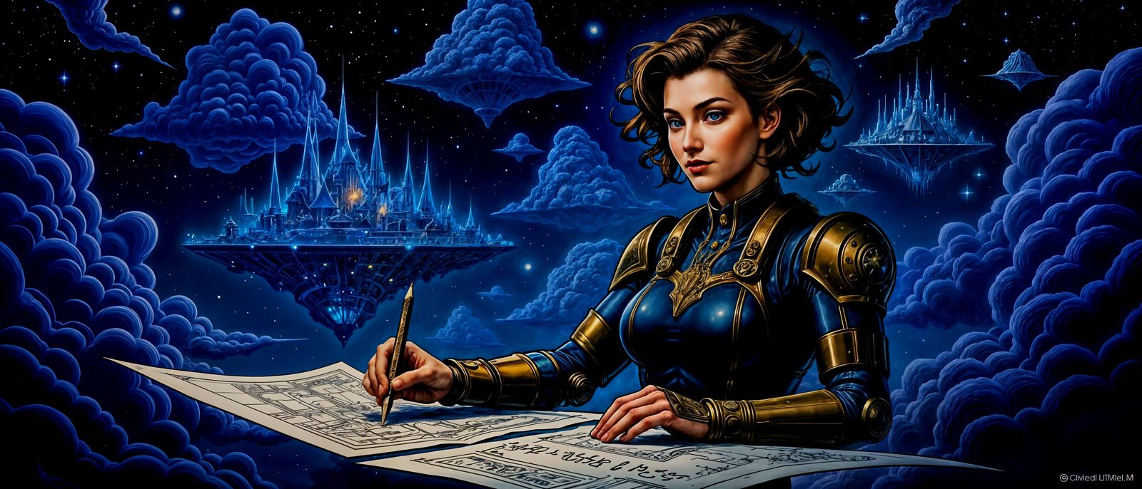 ZÖE MAXX: GH⊙§TGRRL IN THE WYRLDGEARS