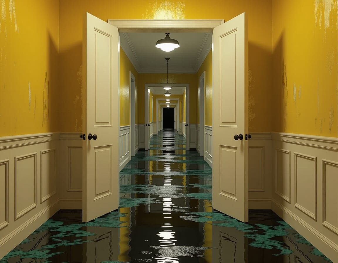 Endless Yellow Rooms: Liminal Horror Escape