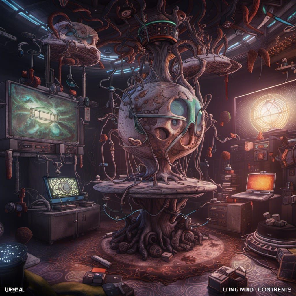 MK-Ultra Experiments: Detailed Matte Painting