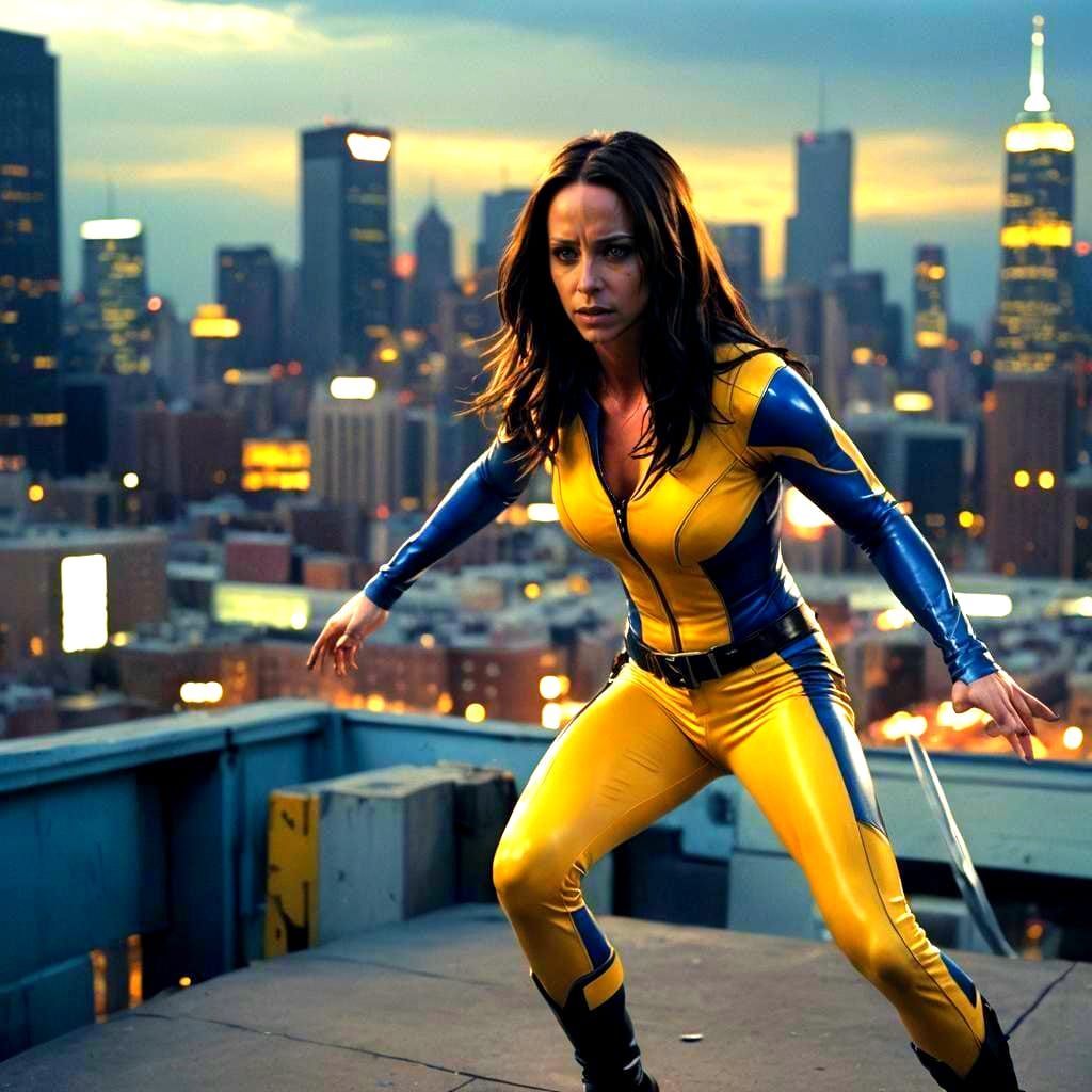 Jennifer Love Hewitt as X-23: Cinematic Film Still