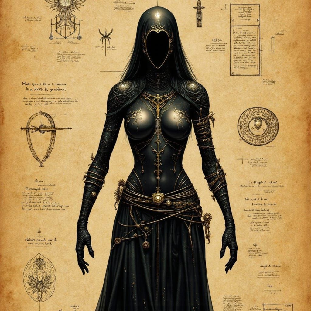 Dark Elf Warrior Enshrouded in Mystery