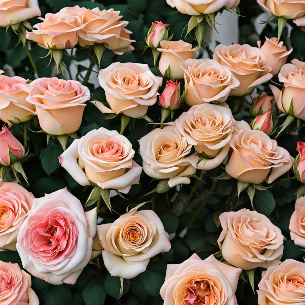 Roses in a Trash Pile: Digital Rendering