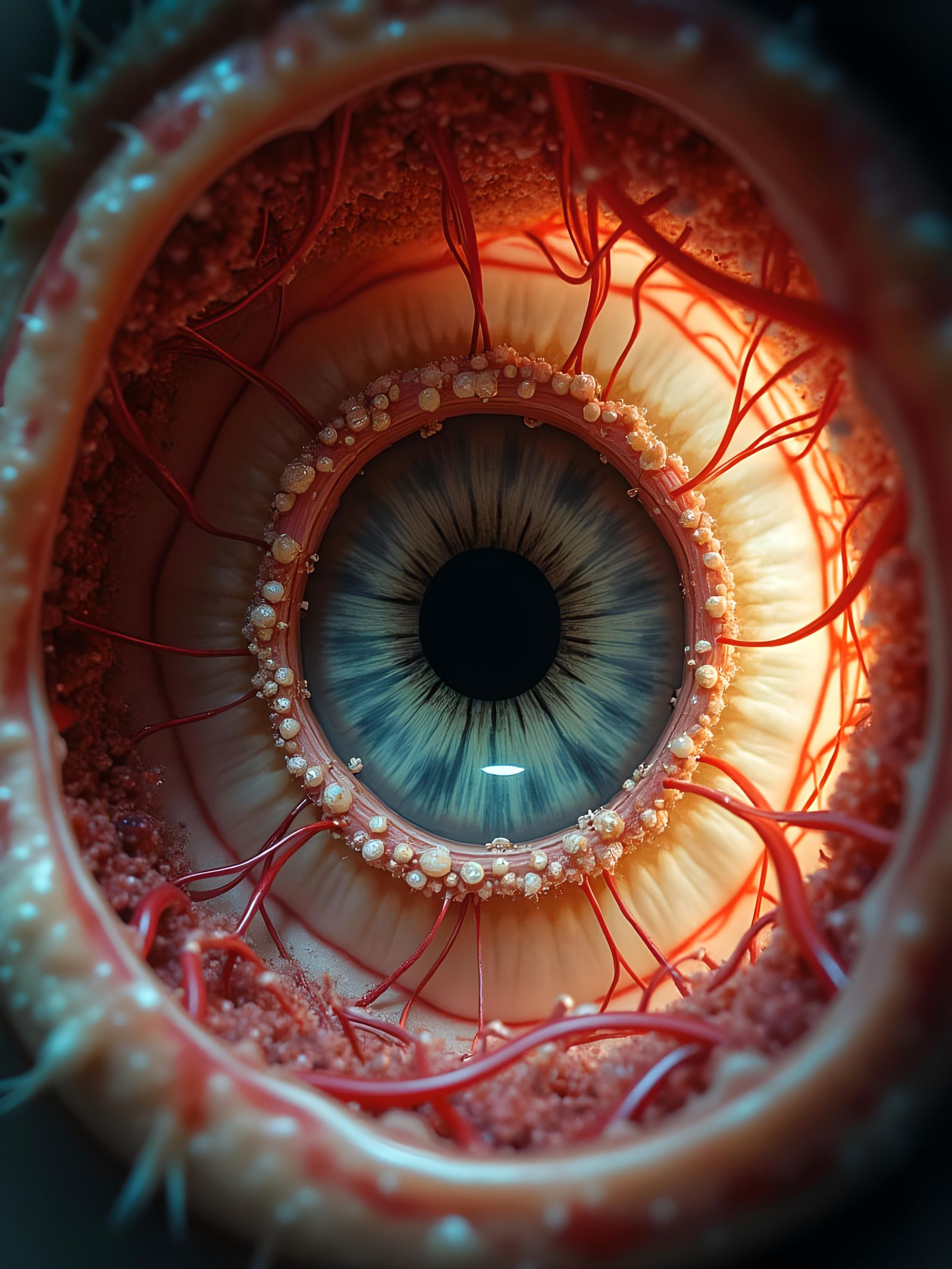 Steampunk Engine Inside Human Skull