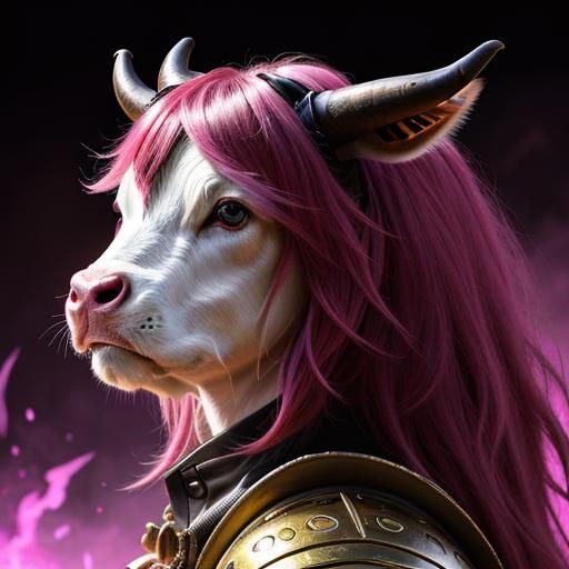 Mighty Magenta Minotaur