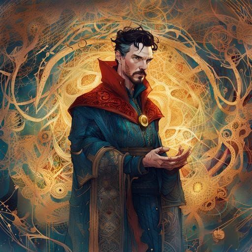 Doctor Strange Character Illustration