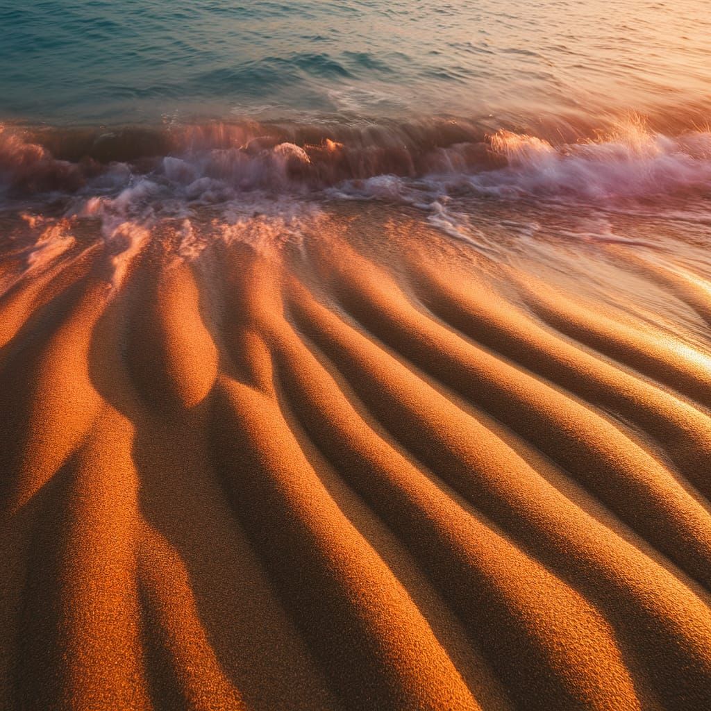 Nissi Beach Sunset: Golden Sands and Turquoise Waters