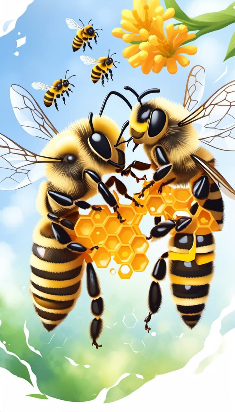 <lora:HiveMind:1.0> Hive mentality