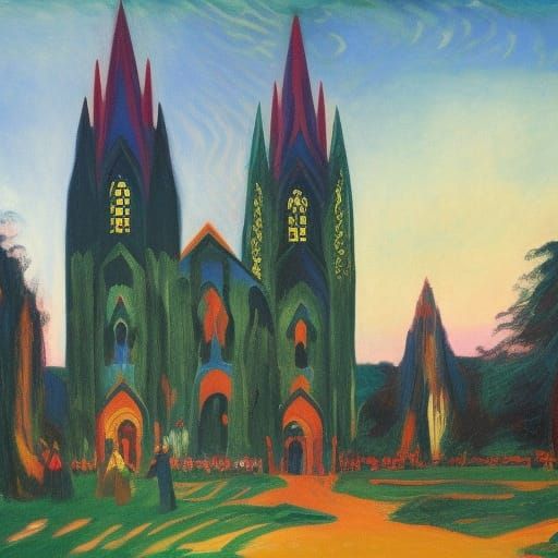 Gothic Temple at Crossroads: Psychedelic Romanticism