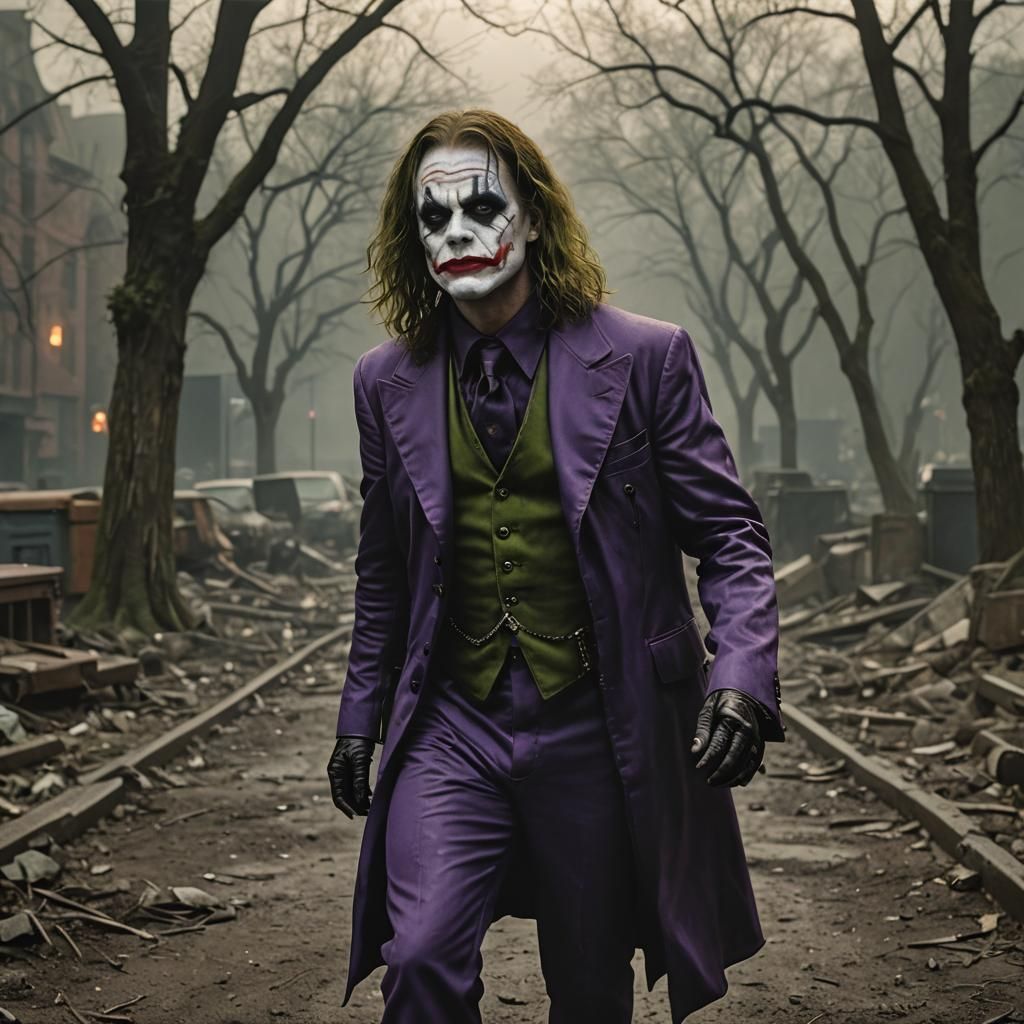 Ozzy Osborne as Joker in Gotham: Cinematic Digital Art
