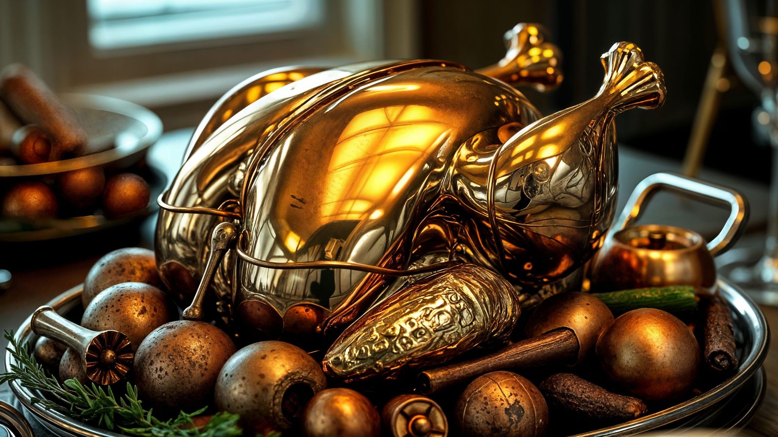 THE FORGED FOWL FEAST