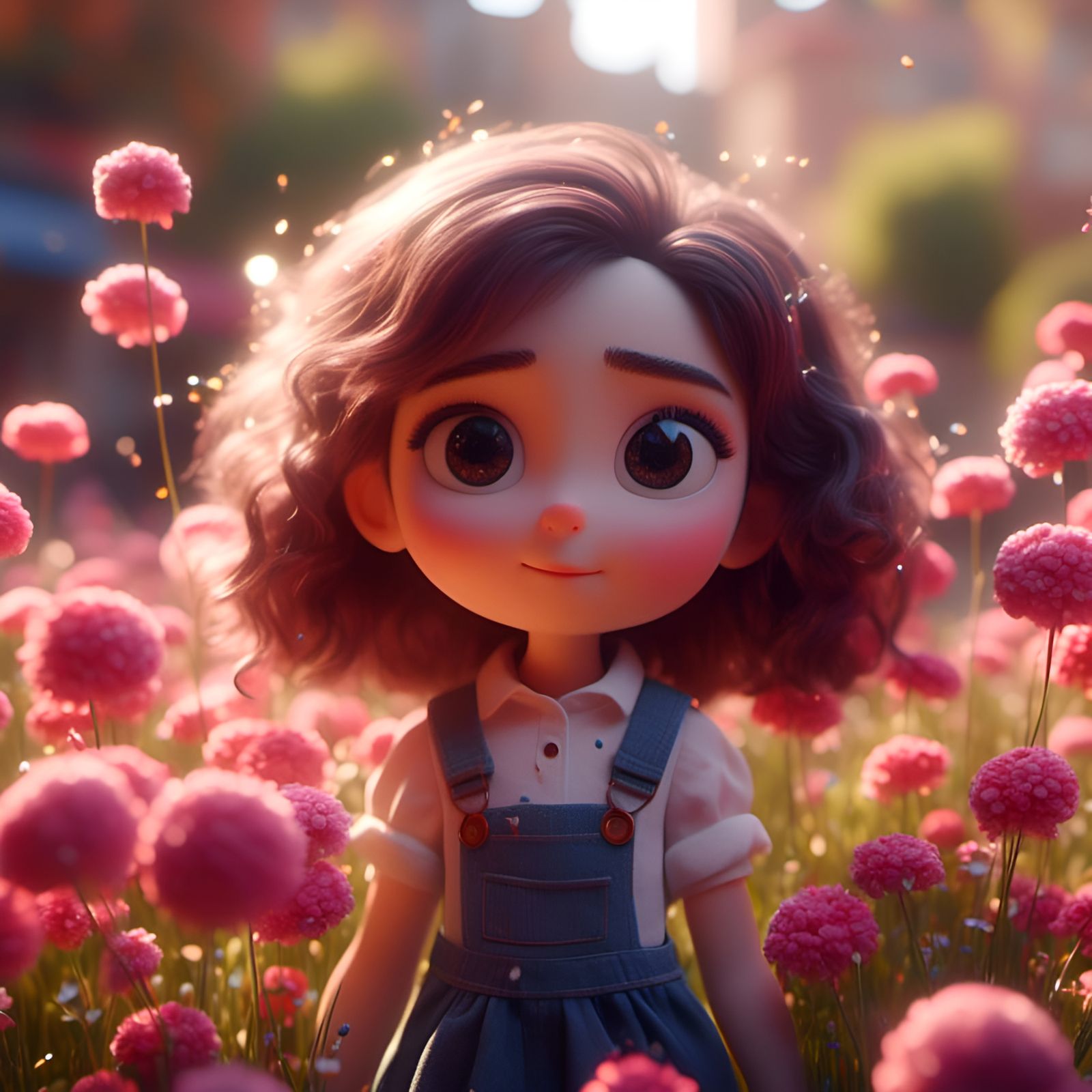 Portrait of a Gorgeous Woman in Fantasy Style