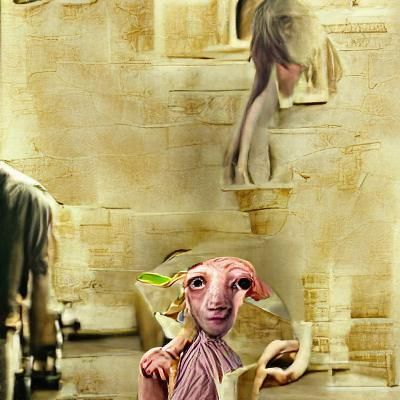 Abstract AI Image Generated From Empty Prompt