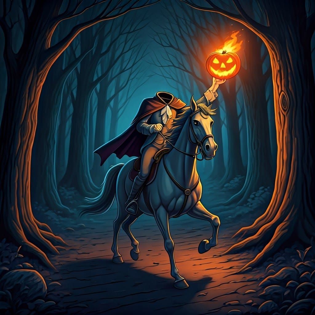 Walt Disney's 1949's The Legend of Sleepy Hollow's Headless ...