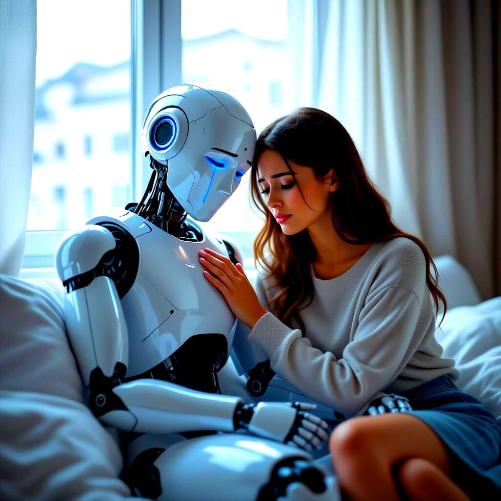 Android Weeps for Lost Love