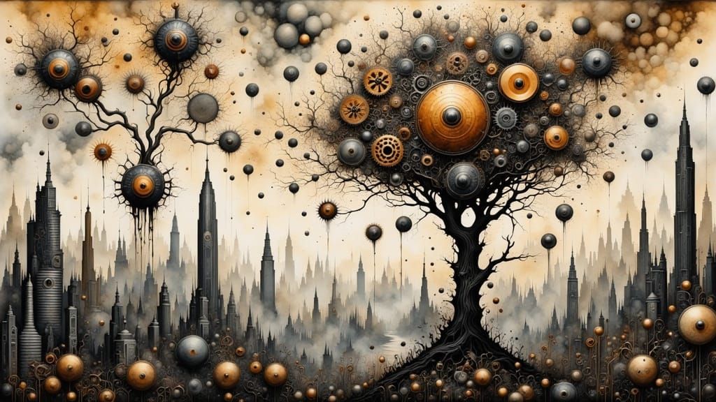 Industrial City Transforms into Vibrant Tree Metropolis