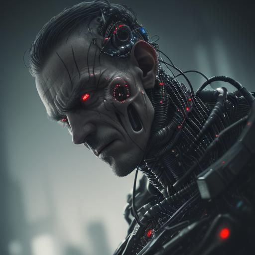 Evil cyborg