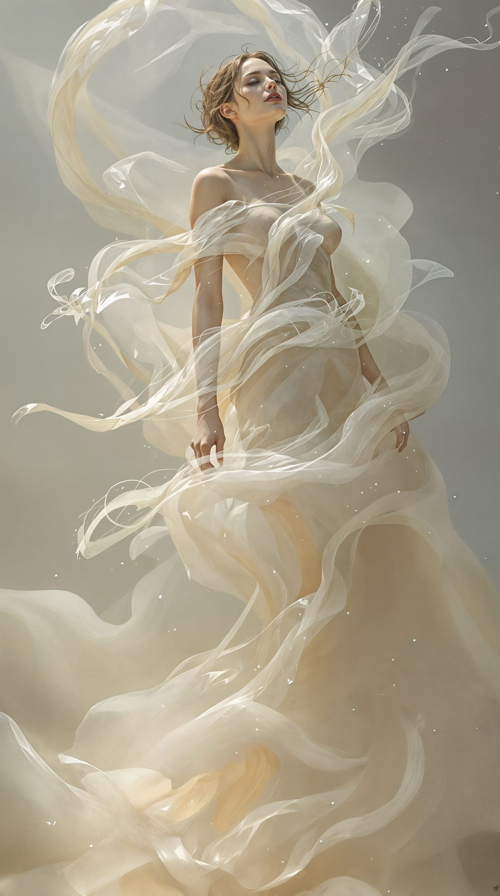 Whispers of the Ethereal Gown