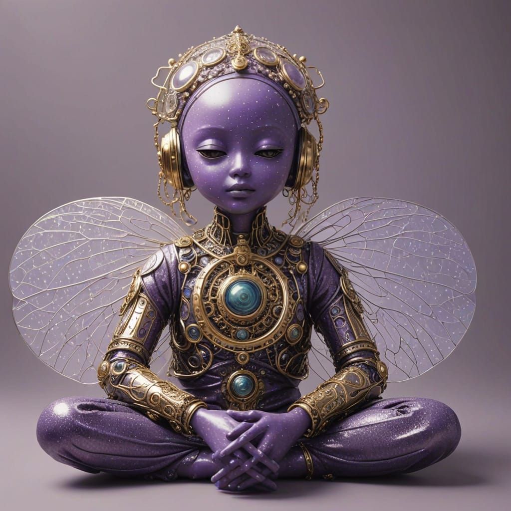 Mystical Woman in Flight, Free Spirit Rising