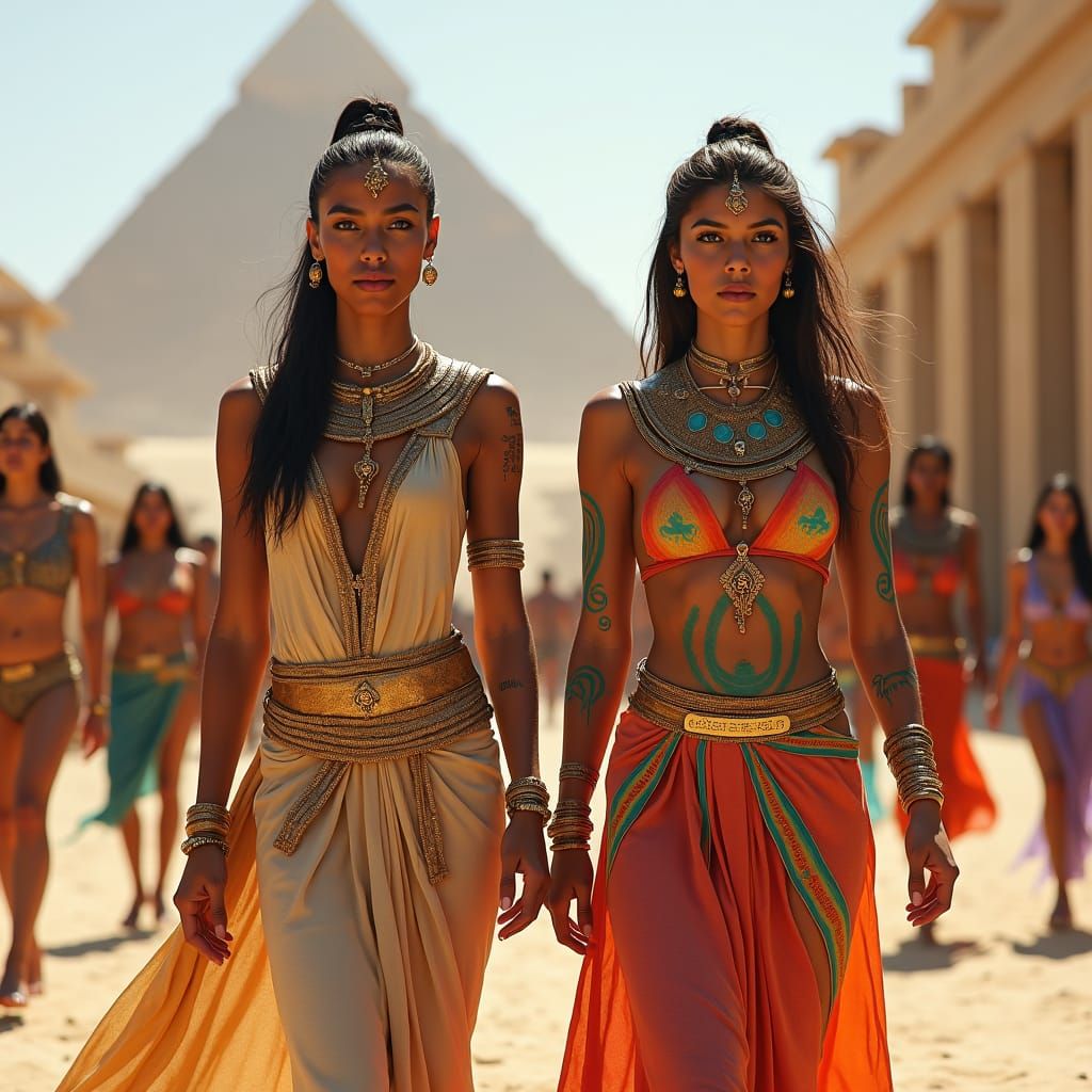 Nova and Spark in Ancient Egypt