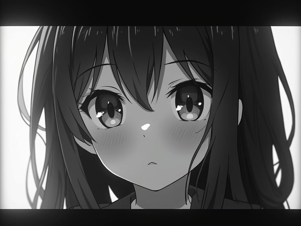 Modern anime girl...