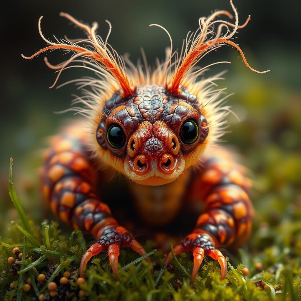 Whispering Serpent of Dreams in Ethereal Splendor