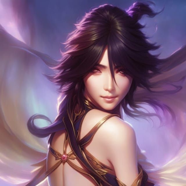 Rukia Portrait: Hyperdetailed Concept Art in 8k