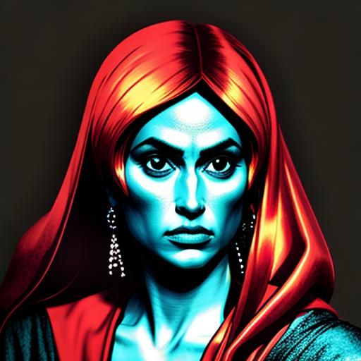 Dramatic Chiaroscuro Lighting Study