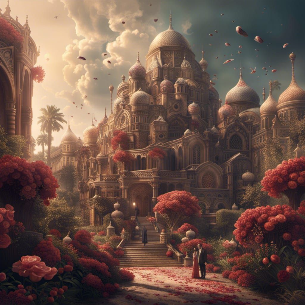 Ashourina Yalda: Epic Cinematic Digital Matte Painting