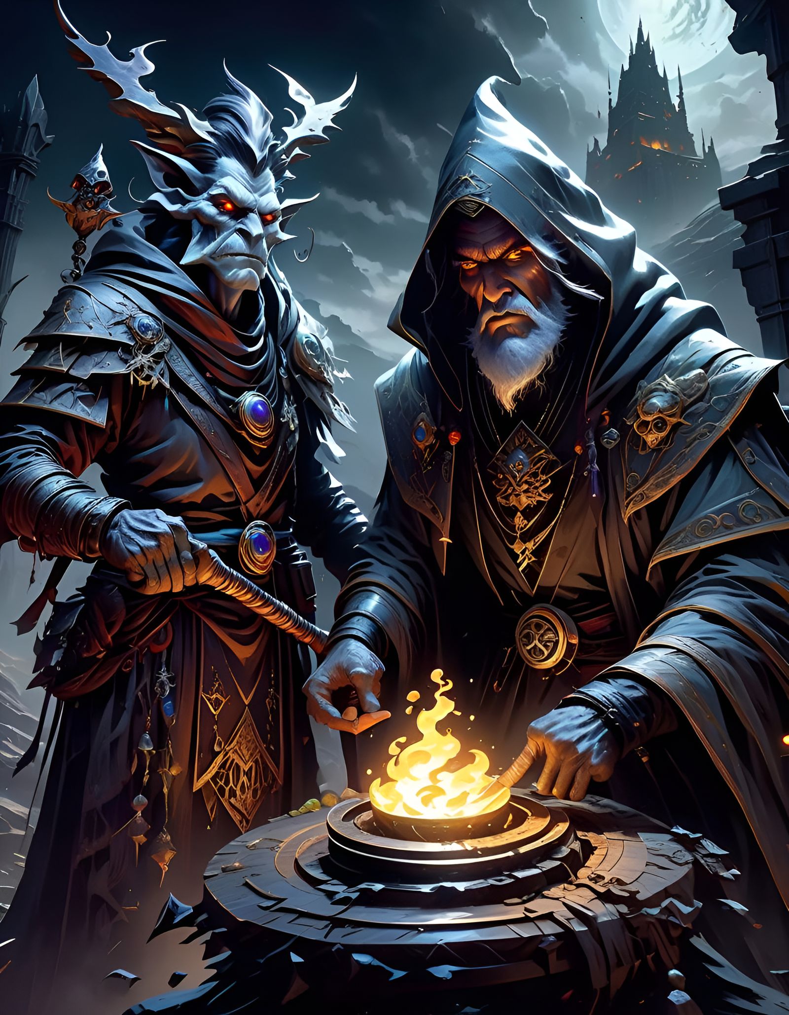 Patron and warlock