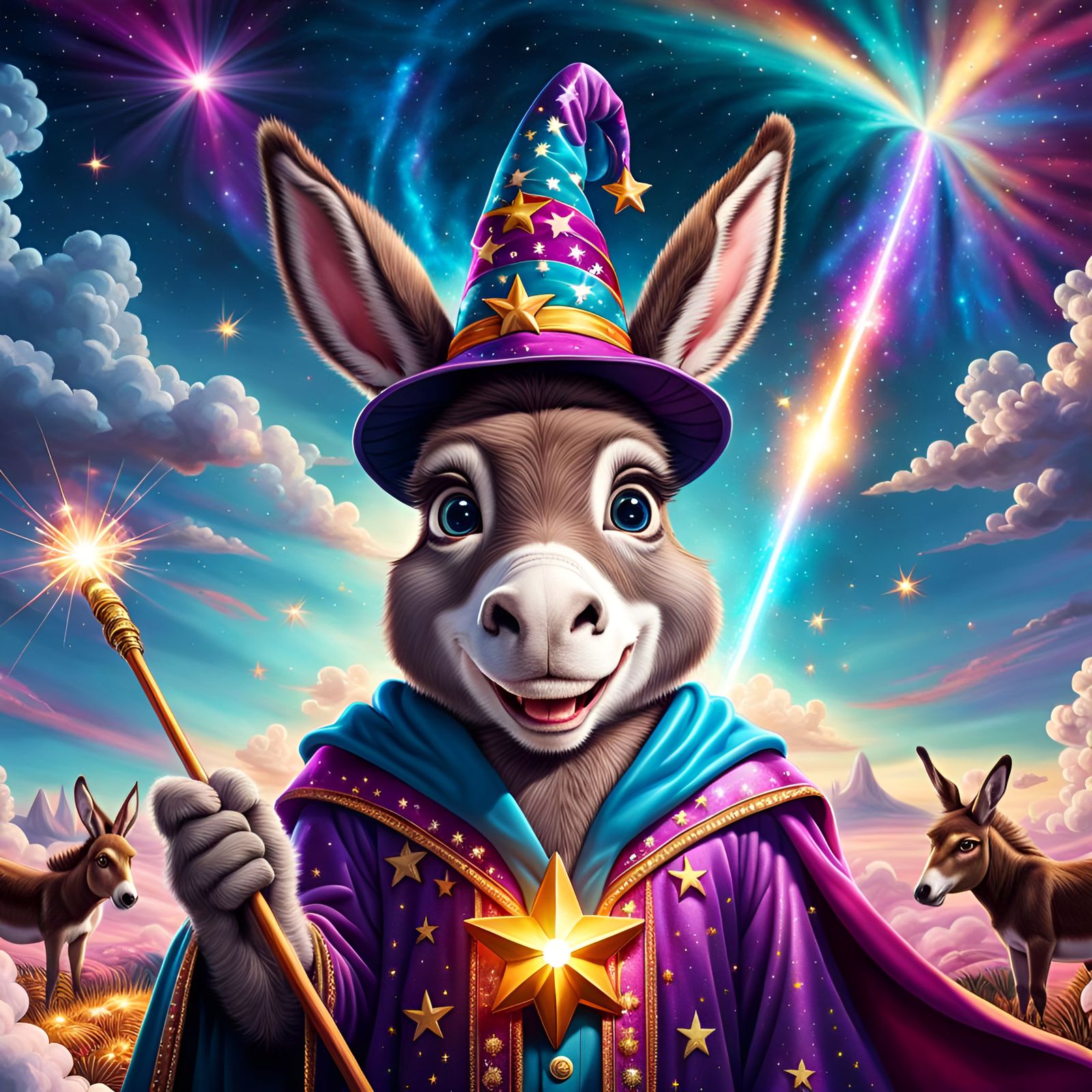 The Greatest Donkey Wizard in the Whole Universe